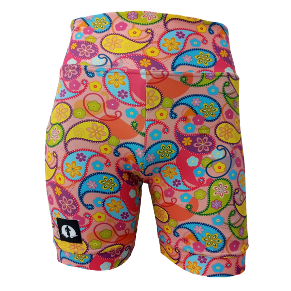 High Waist Funky Pants - Paisley