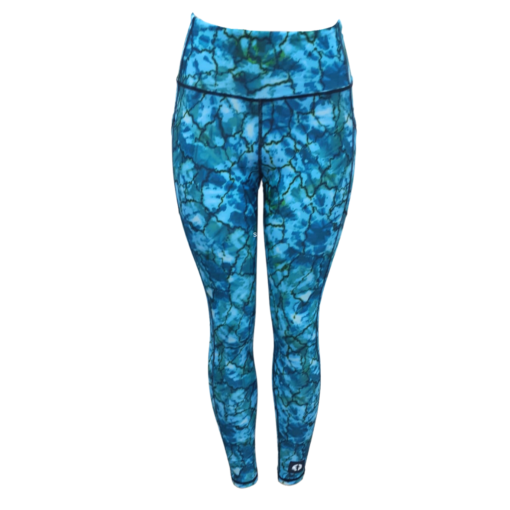 High Waist Full Length - Tie Dye