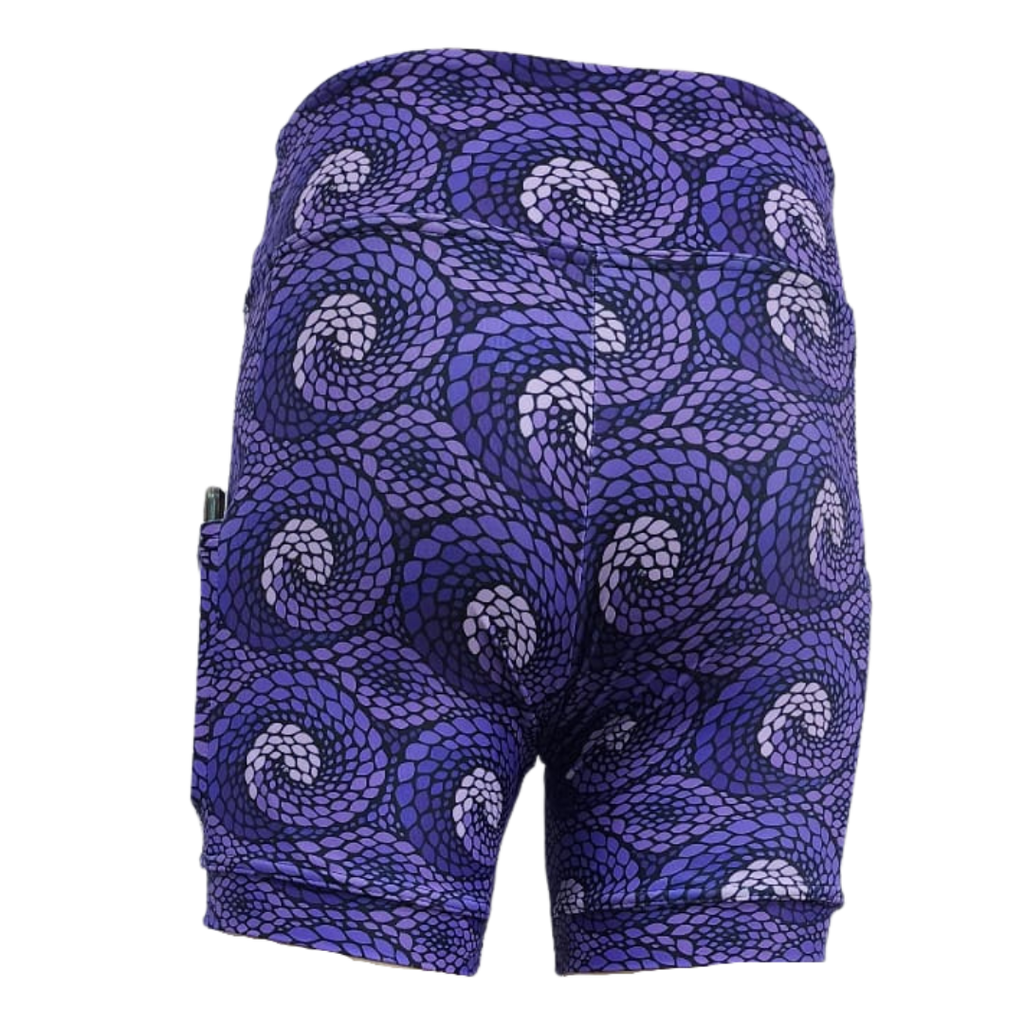 High Waist Funky Pants - Purple People Eater