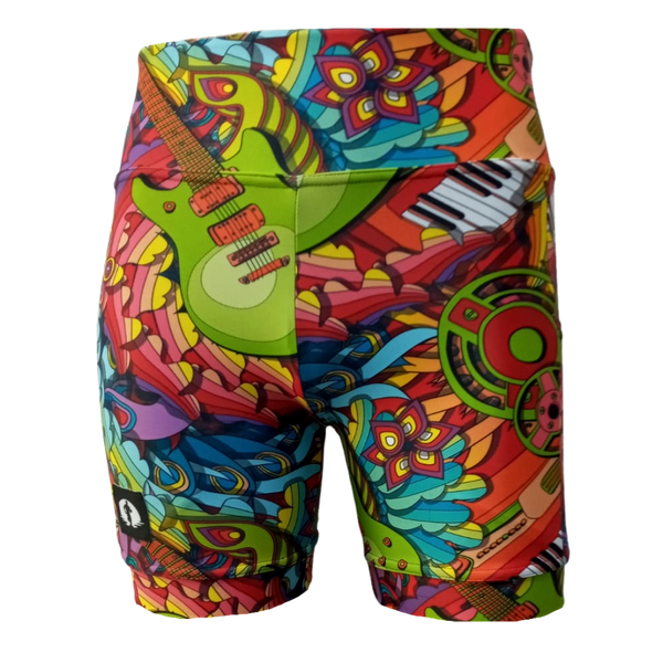 High Waist Funky Pants - 60s Twist