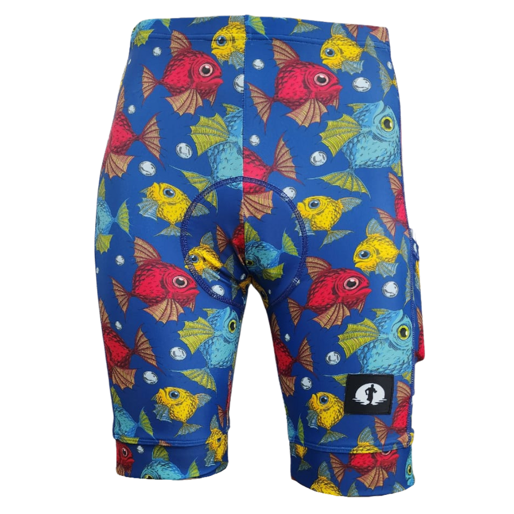Funky Cycling Shorts - Piranha
