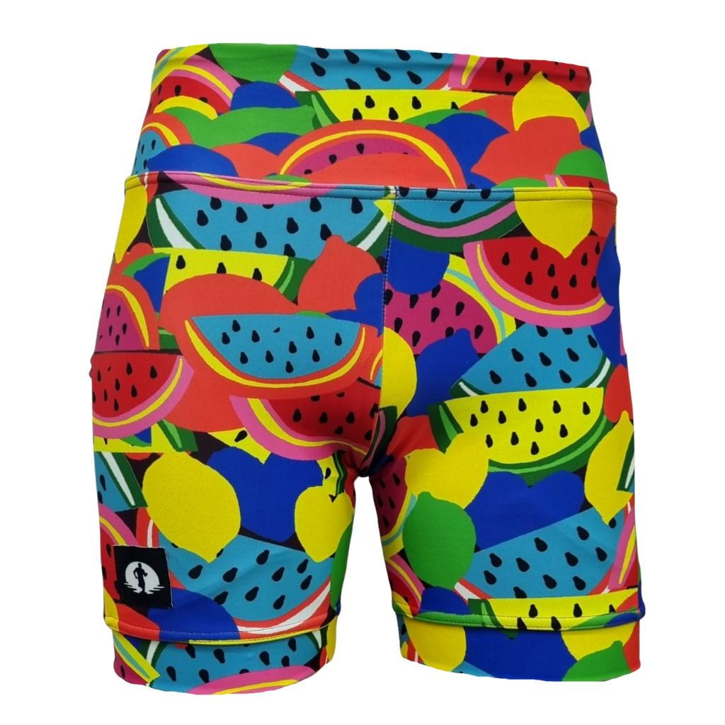 High Waist Funky Pants - Melons