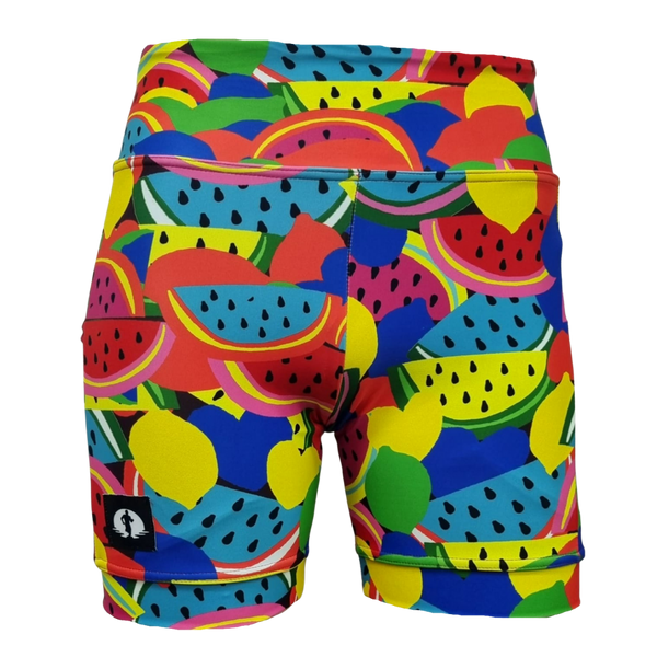 High Waist Funky Pants - Melons