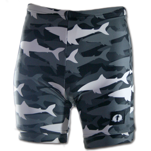ウェア FUNKY PANTS CLASSIC WITH POCKET Funky Pants Run/Paddle/Gym Shorts - Club Blue (Royal)