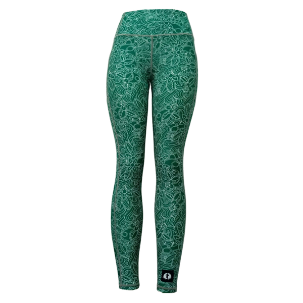 High Waist Full Length - Fresh Green