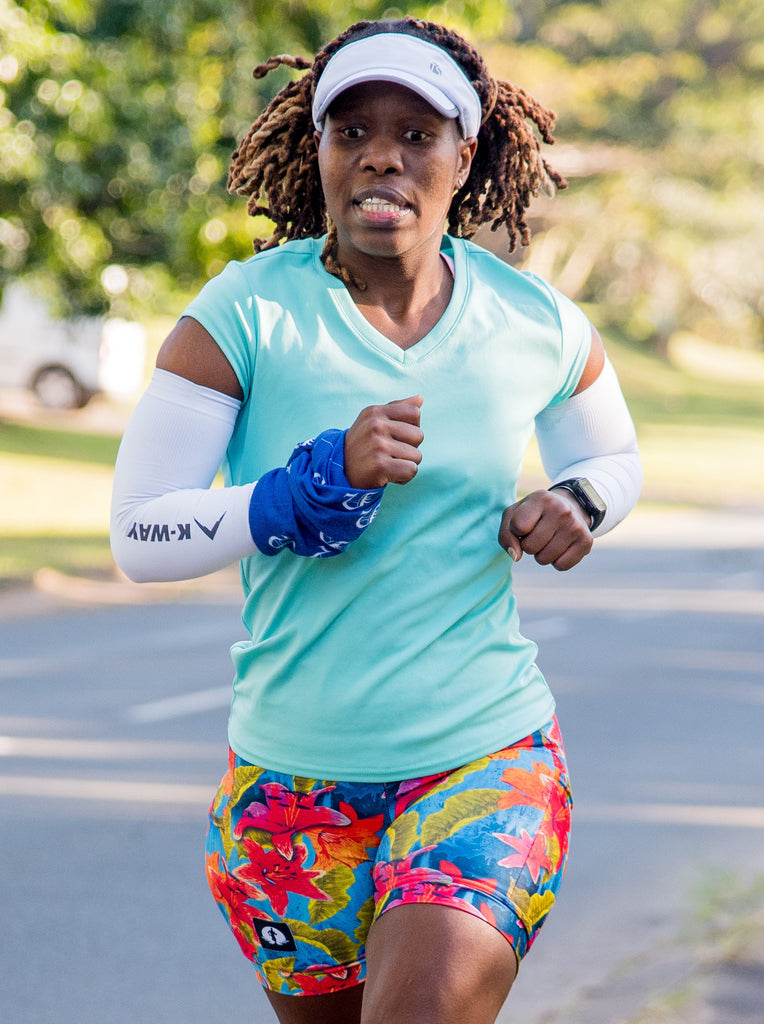 High Waist Funky Pants - Gold leaf