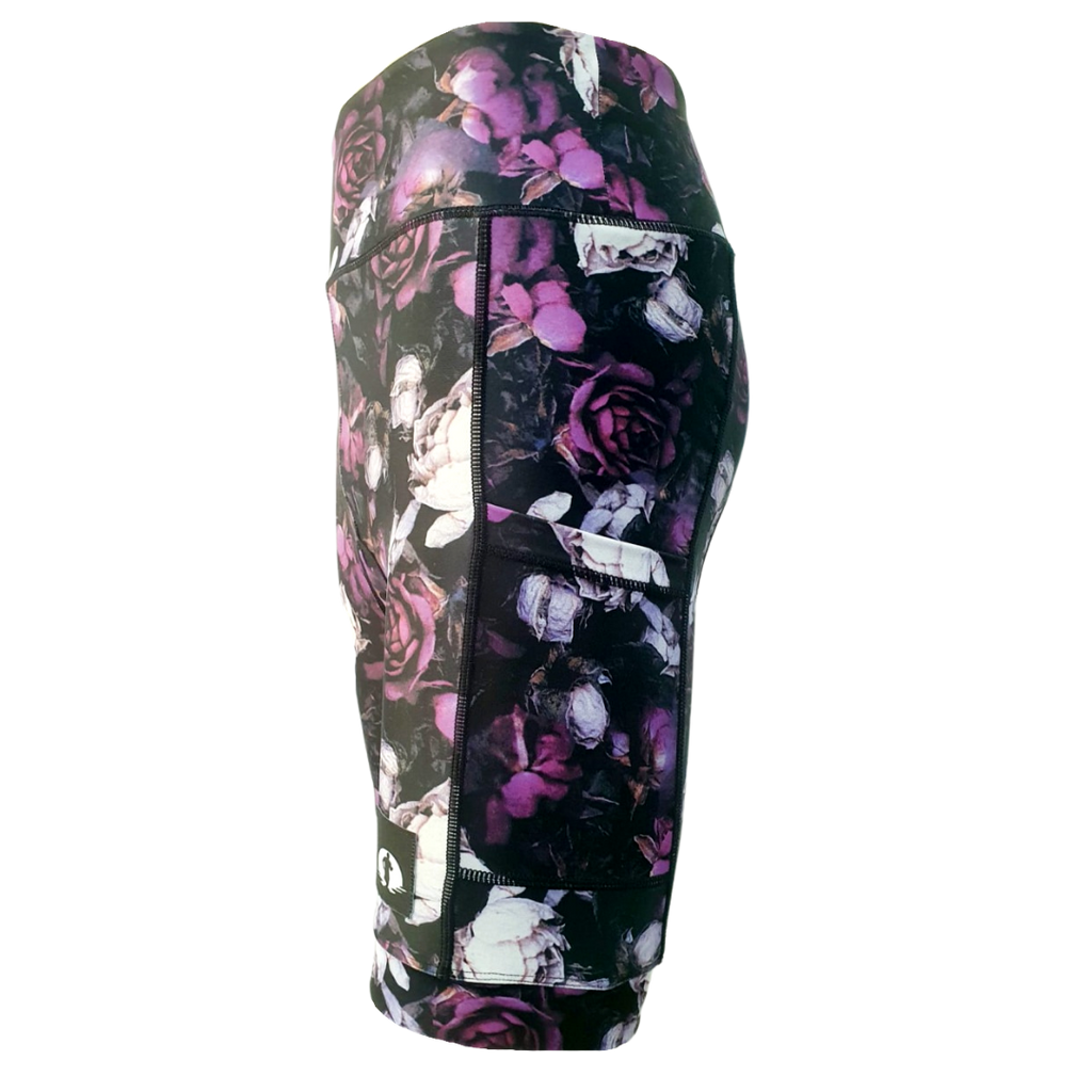 High Waist LADIES Cycling Shorts - Notten Roses