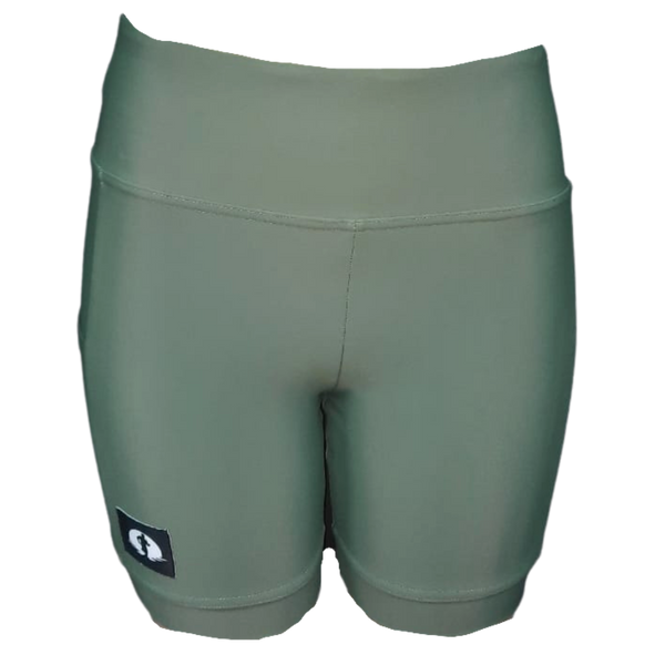 High Waist Funky Pants - Olive