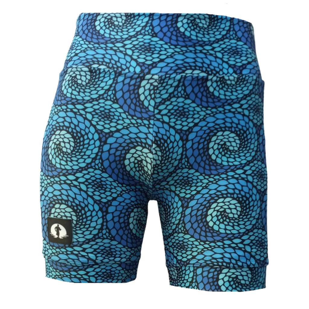 High Waist Funky Pants - Scales