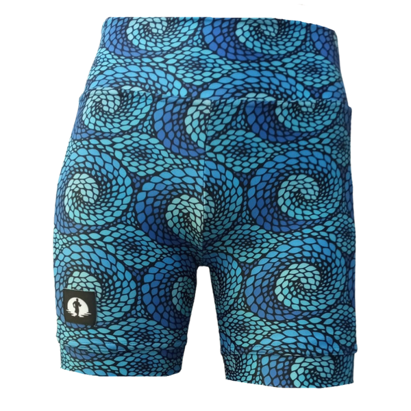 High Waist Funky Pants - Scales