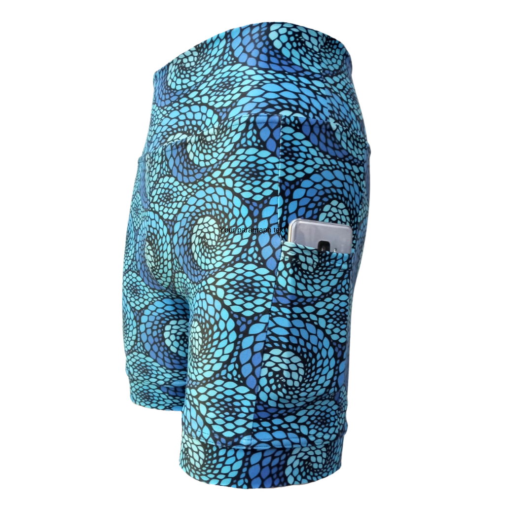 High Waist Funky Pants - Scales