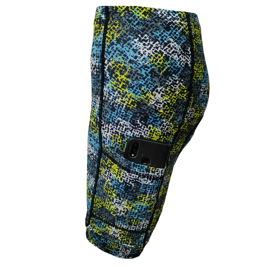 Funky Cycling Shorts - Bit Map