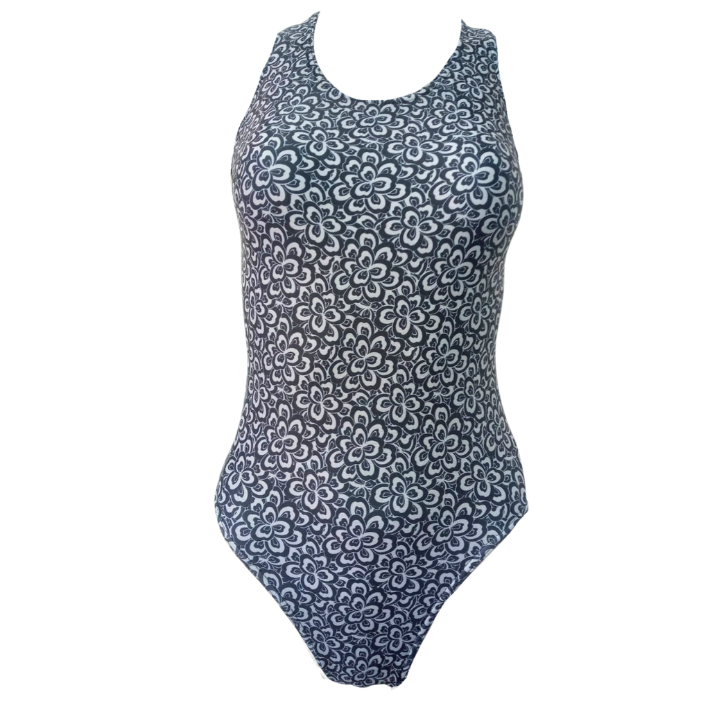 A Funky Full Cozzie Power back - Petals