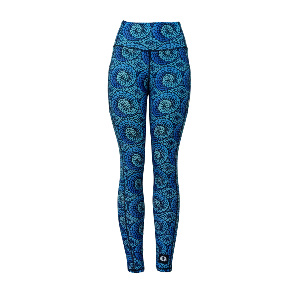High Waist Full Length - Scales