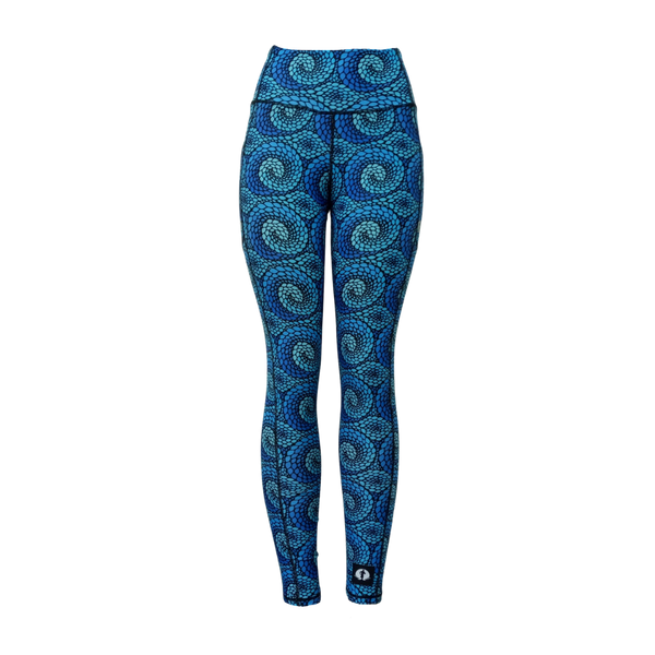 High Waist Full Length - Scales