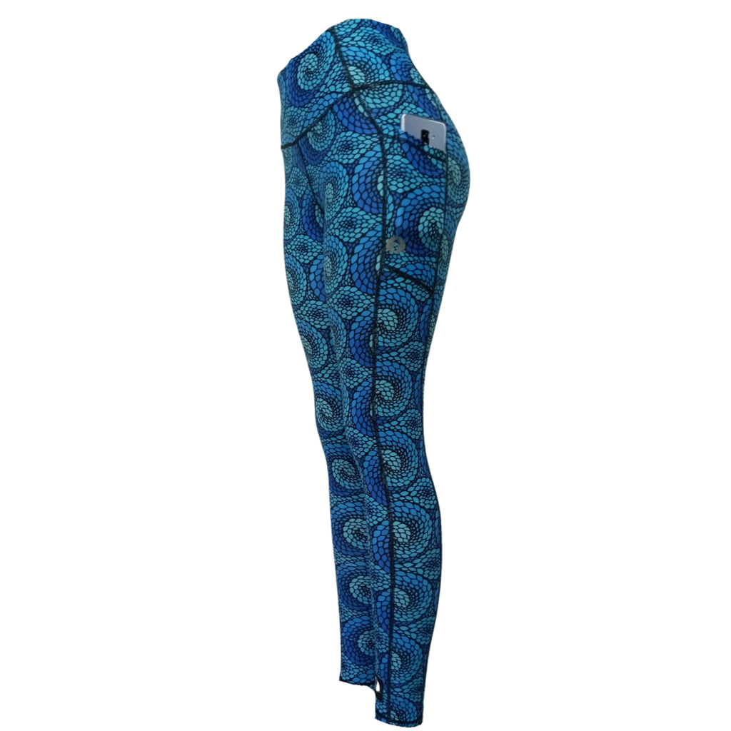 High Waist Full Length - Scales